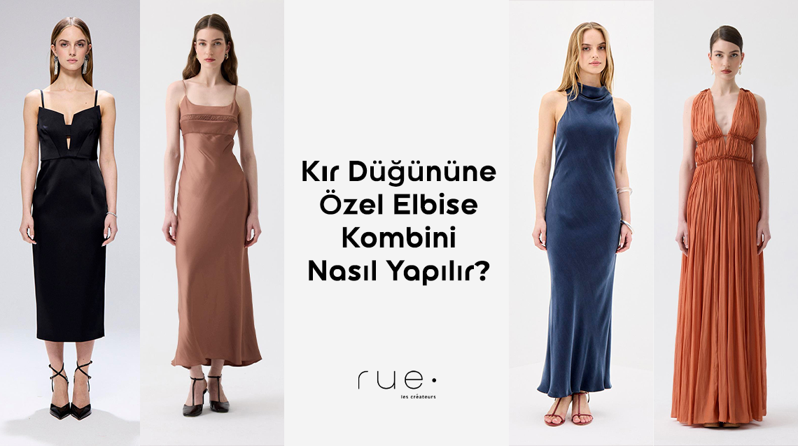 Kır Düğününe Özel Elbise Kombini Nasıl Yapılır?