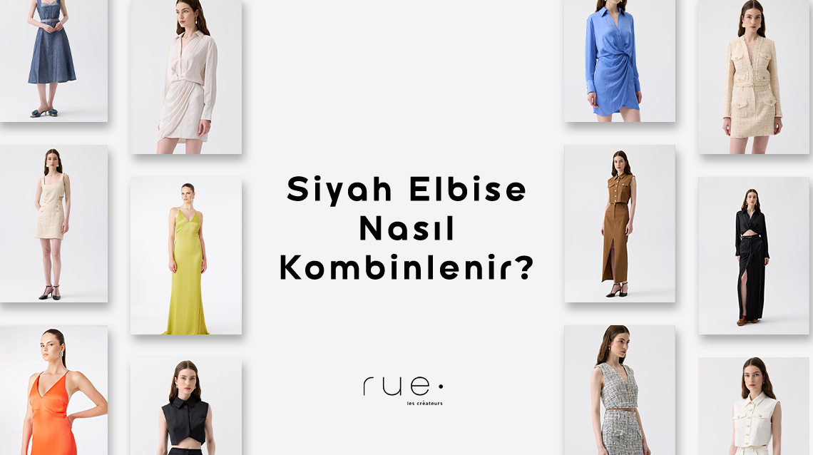 Siyah Elbise Nasıl Kombinlenir