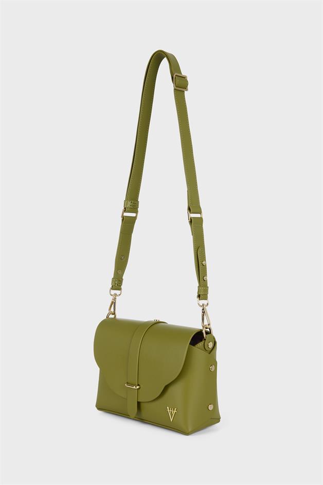 Harmonia Shoulder Olive Bag