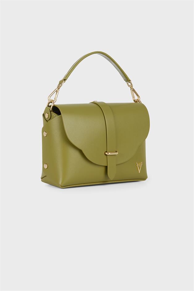 Harmonia Shoulder Olive Bag