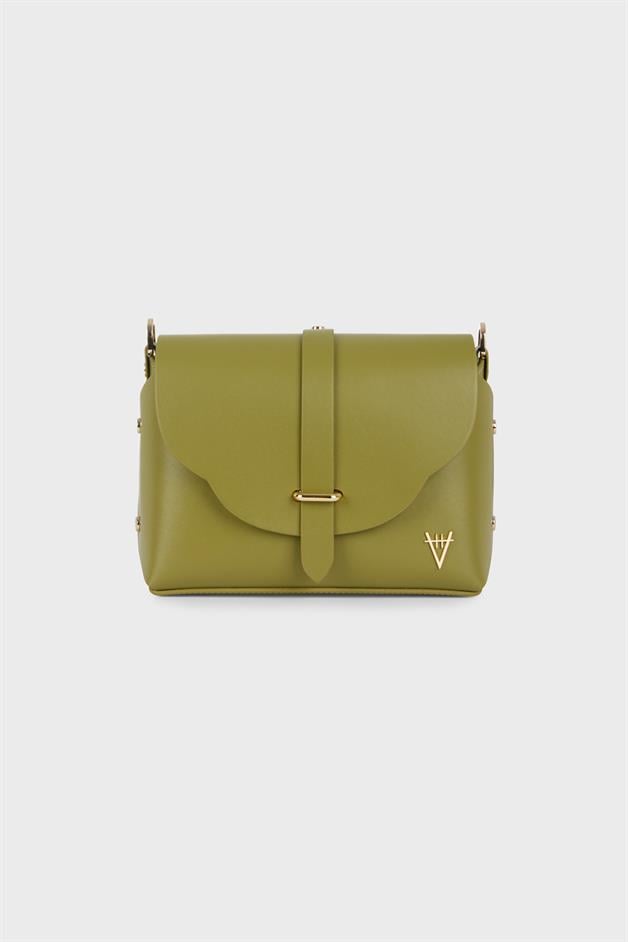 Harmonia Shoulder Olive Bag