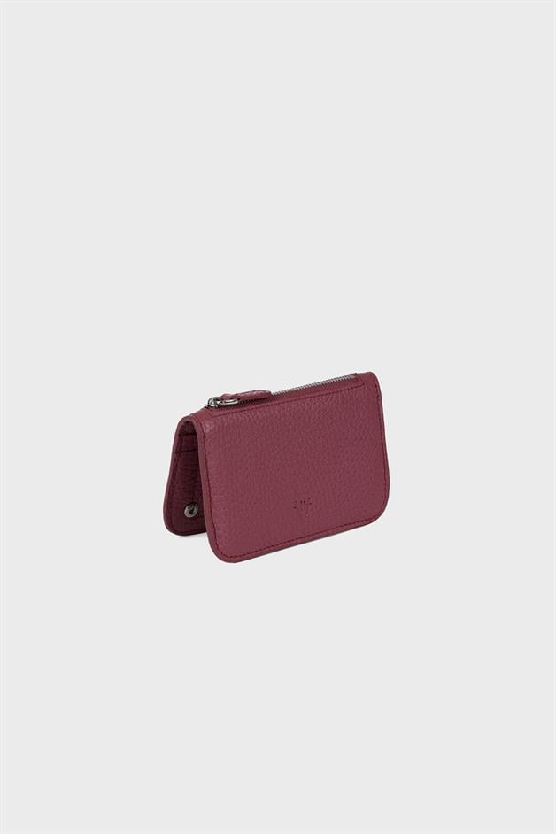 Alae Small Coin Purse & Burgundy Wallet