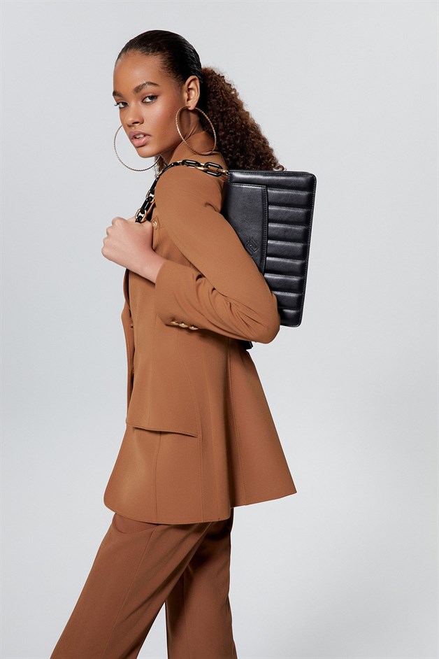 Crossbody Bag with Chain Strap