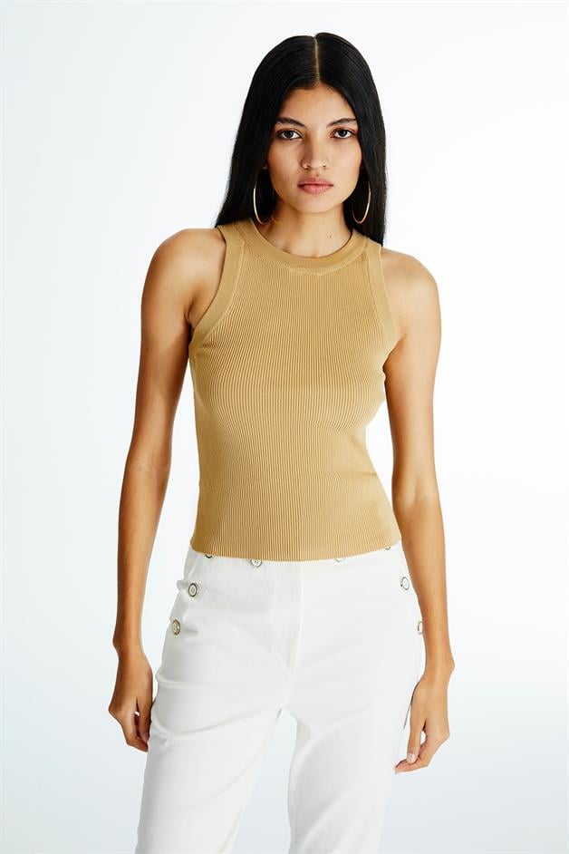 Fitilli Camel Triko Bluz