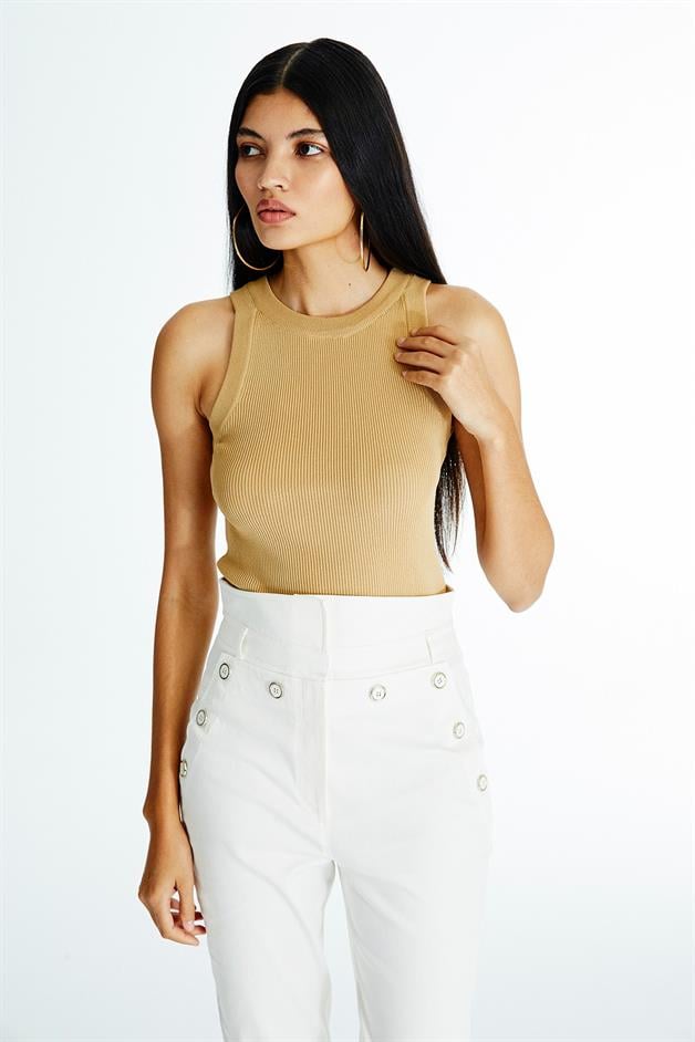 Fitilli Camel Triko Bluz