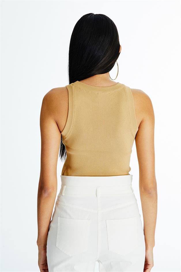 Fitilli Camel Triko Bluz