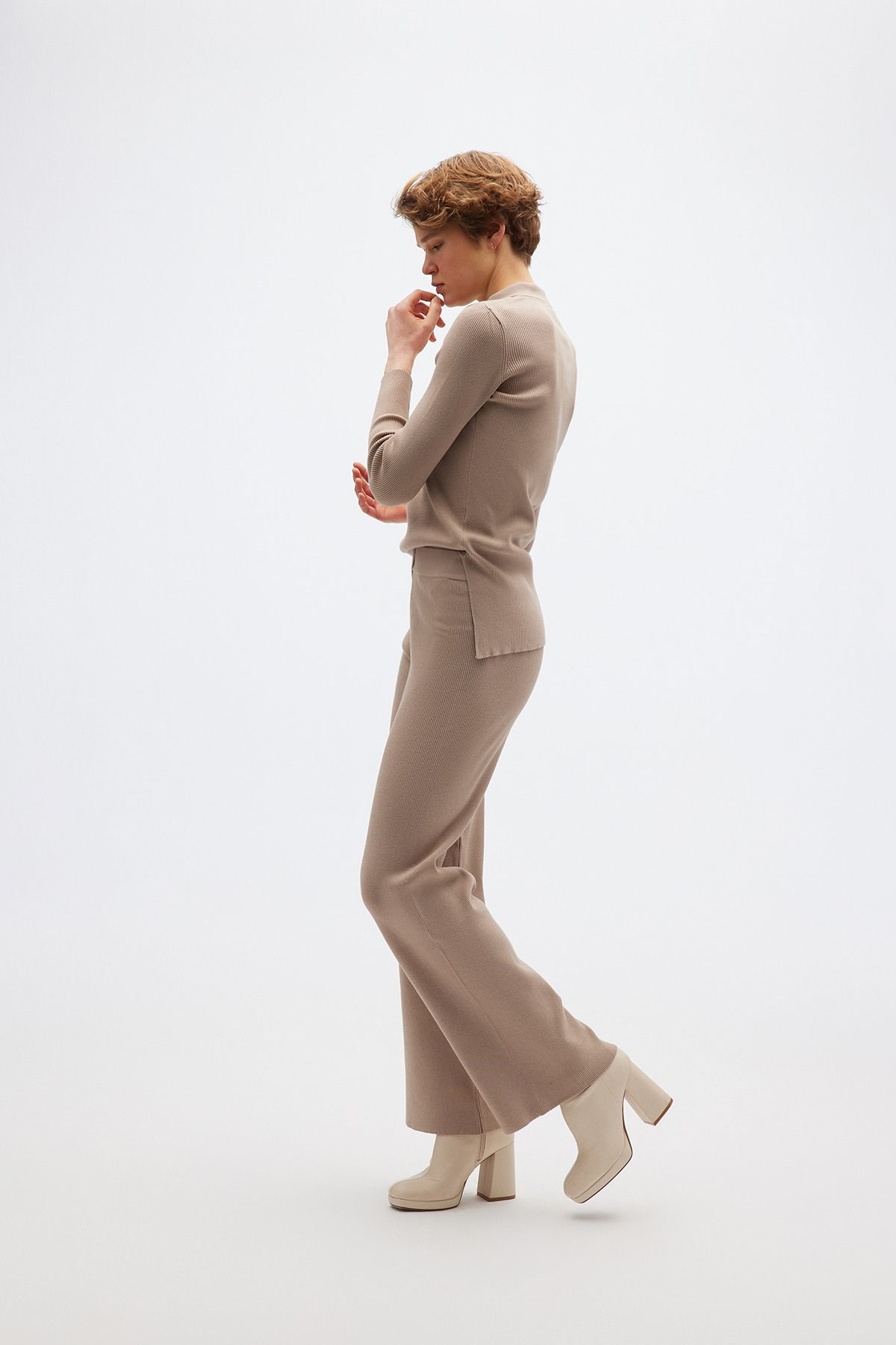 Fitlli Triko Camel Pantolon · 4