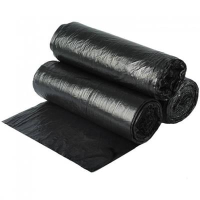 55x60 Endüstriyel Orta Boy Çöp Poşeti Siyah