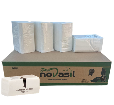 Garson Katlı Peçete 12x100 Paket