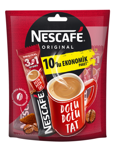 Nescafe 3'ü 1 Arada Kahve 17,5 Gr 10'lu