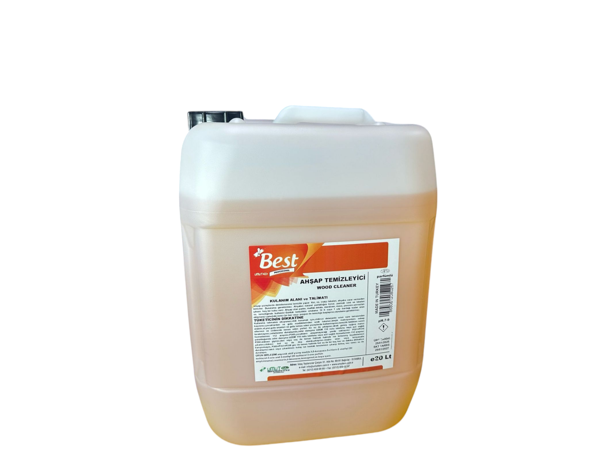 Best Ahşap Temizleyici 20 Lt 