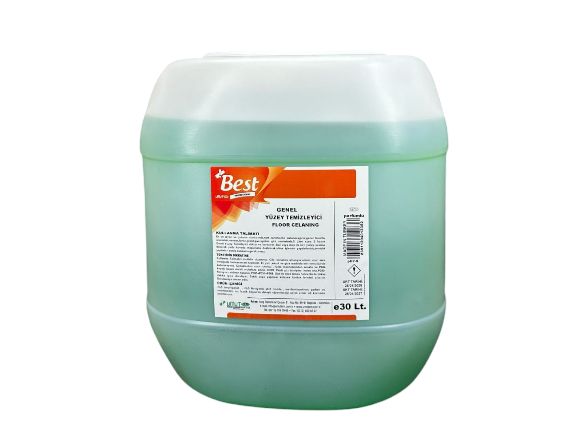 Best Genel Yüzey Temizleyici Çam Kokulu 30 Lt