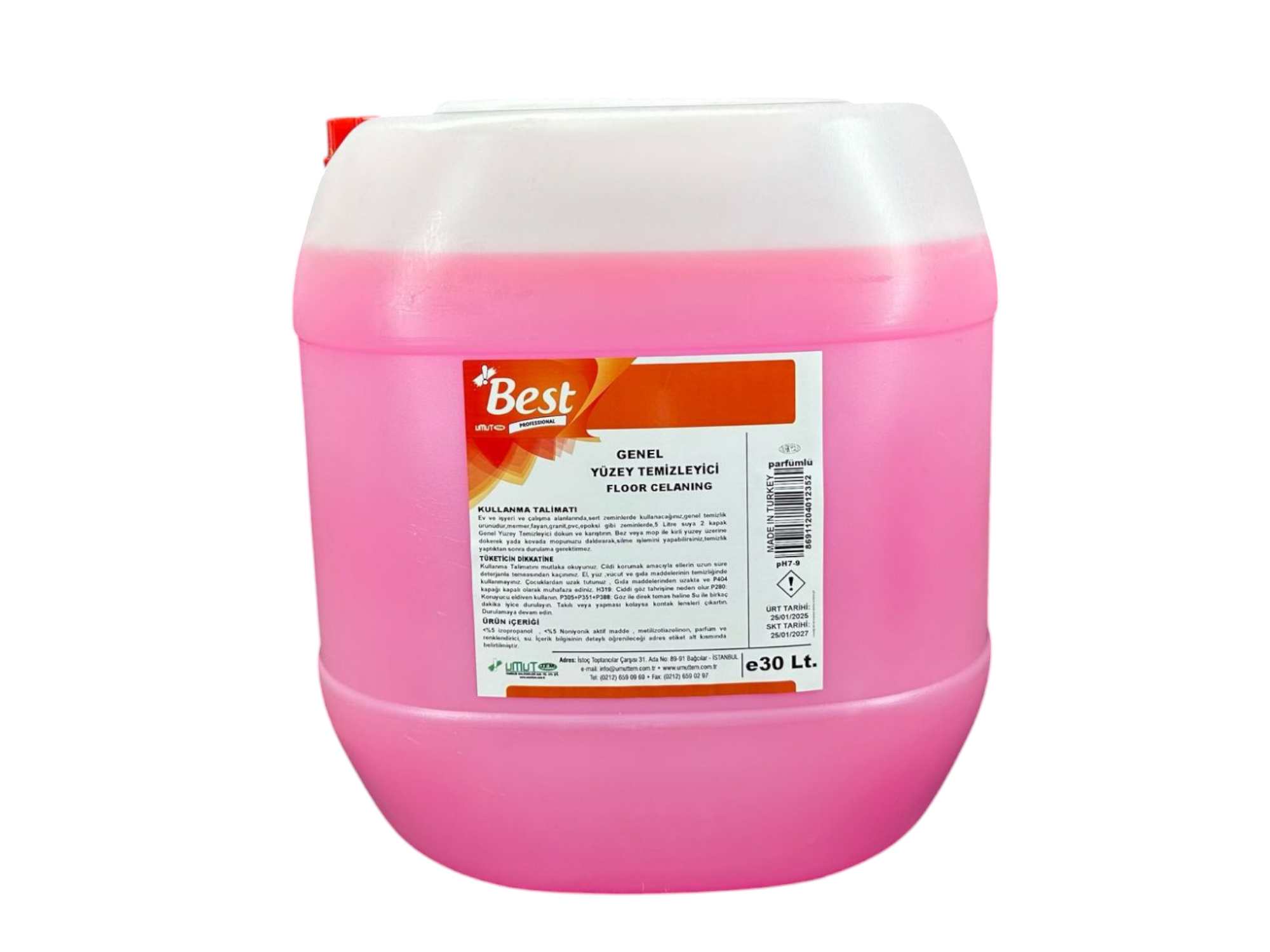 Best Genel Yüzey Temizleyici Çiçeksi 30 Lt