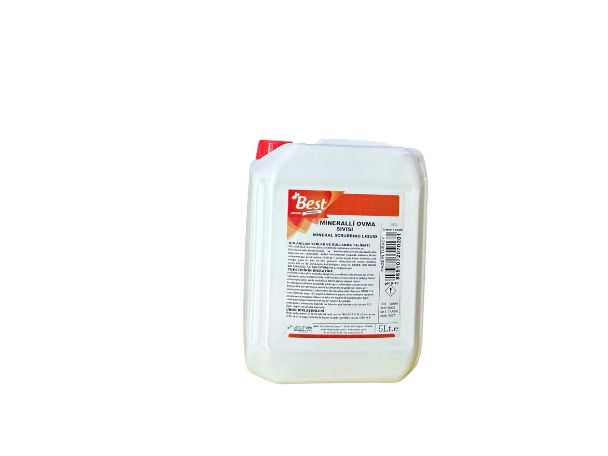 Best Mineralli Ovma Sıvısı 5 Lt 