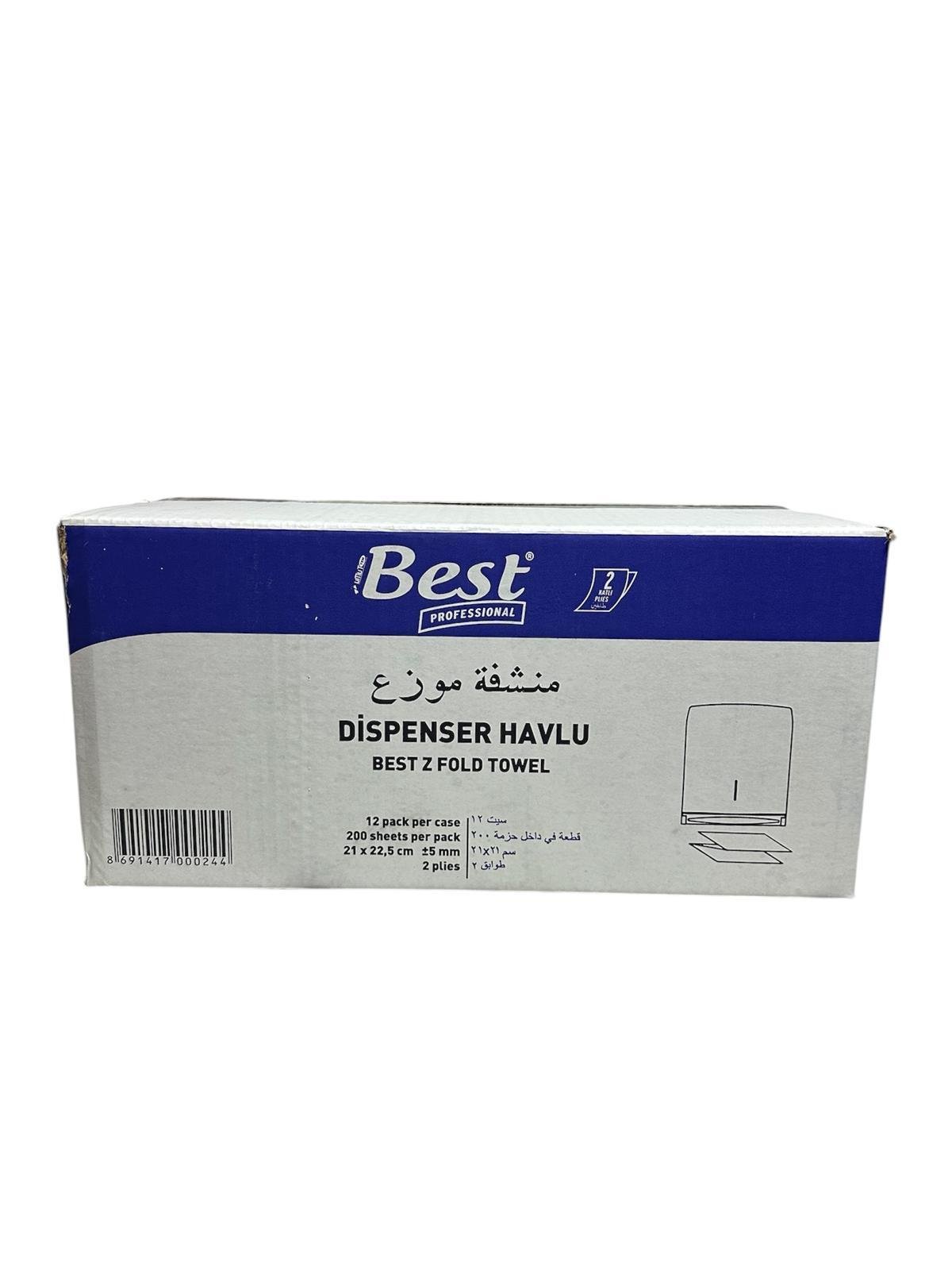 Best Z Katlama Dispenser Havlu 12 x 200 ' lü