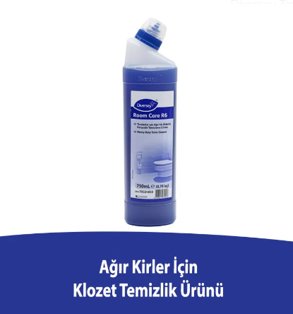 Diversey Taski Room Care R6 Ağır Kirler İçin Klozet Temizlik Ürünü 750 ML