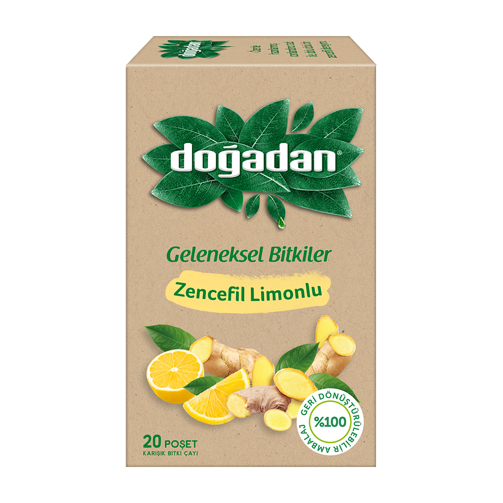 Doğadan Limon&Zencefil Çayı 20'li