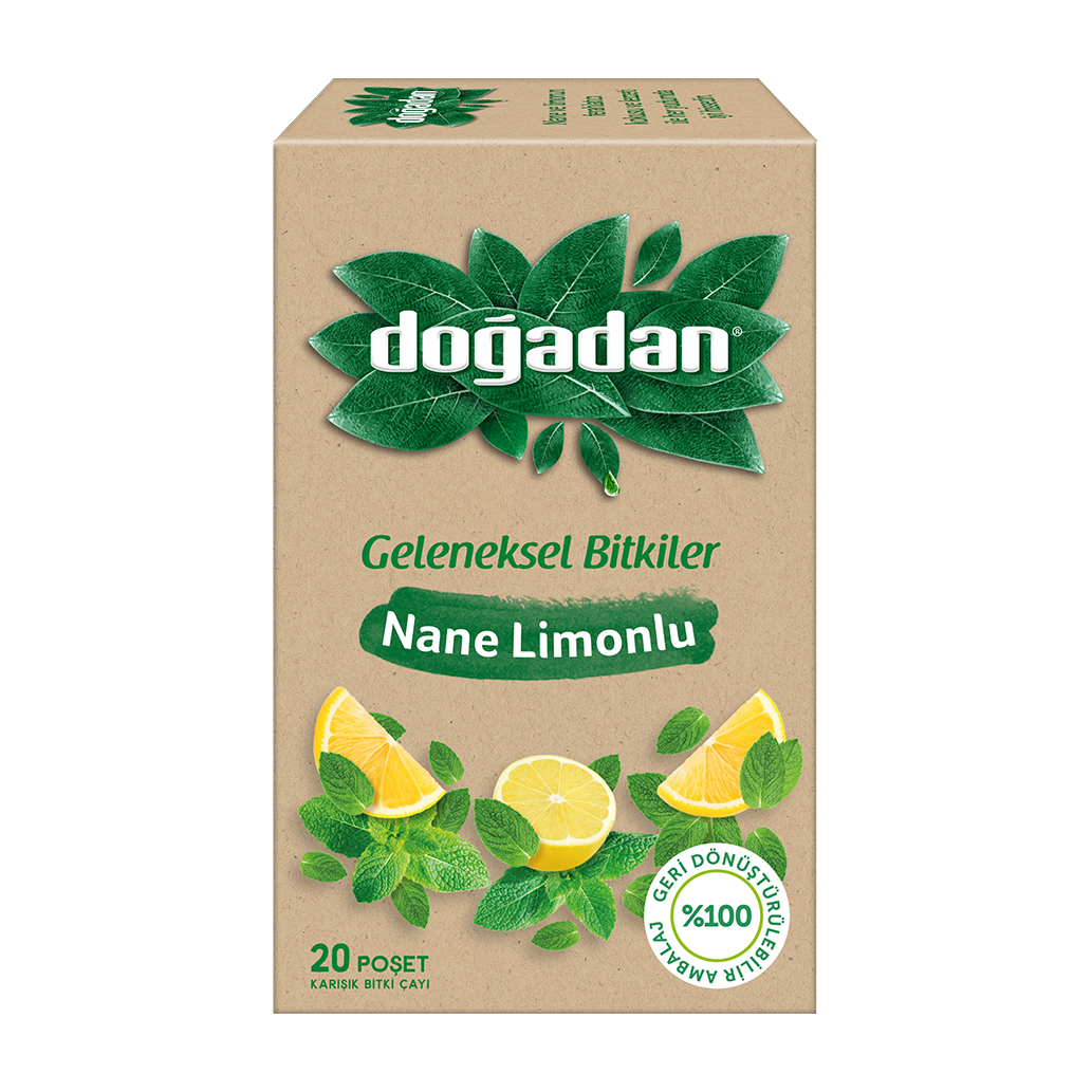Doğadan Nane Limon Çayı 20'li