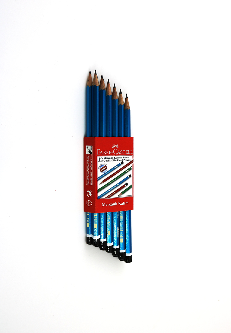 Faber-Castell Mercanlı Kurşun Kalem 12 ' li