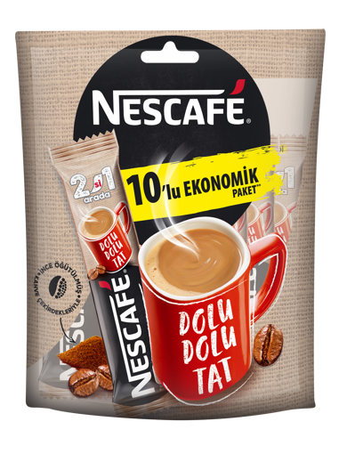 Nescafe 2'si 1 Arada Kahve 10'lu 10 Gr
