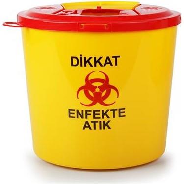 Tıbbi Atık Çöp Kovası 1,3 Lt