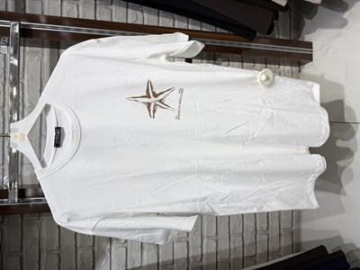 Deniz Yıldızı Baskılı Kısa Kol T-shirt