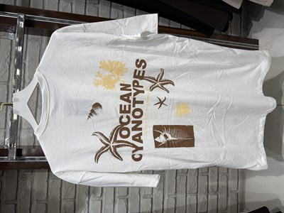 Deniz Yıldızı Baskılı Kısa Kol T-shirt