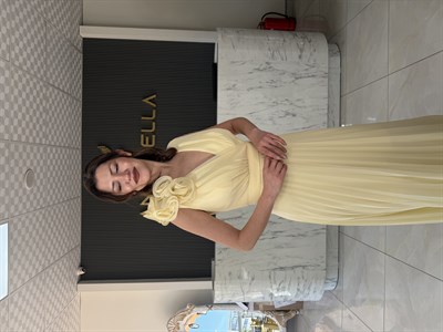 Floransa Sarı Abiye