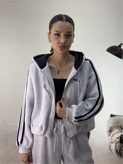 Gri Sweat Pantolon Takım