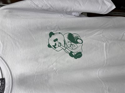Panda Baskılı Kısa Kol T-shirt