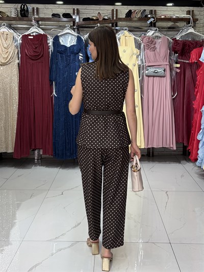 Puantiyeli Acı Kahve Takım