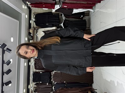 Siyah Modal Paraşüt Detay Takım
