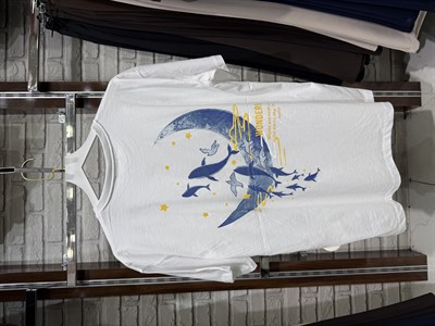 Wonderland Baskılı Kısa Kol T-shirt