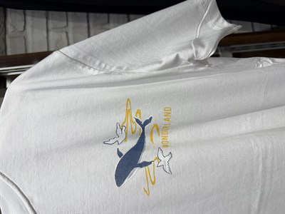Wonderland Baskılı Kısa Kol T-shirt