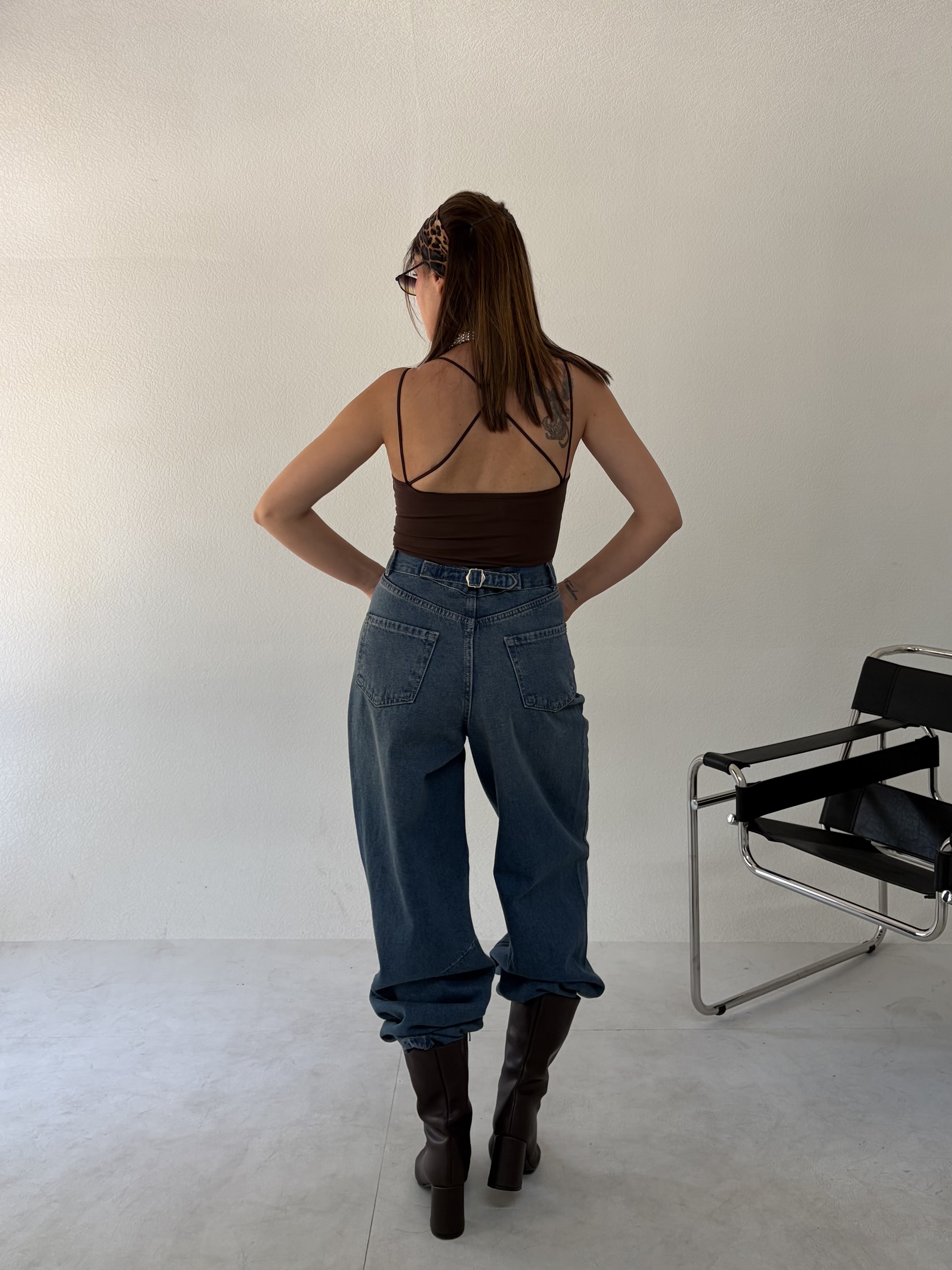 Koyu Mavi Baggy Jean · 7