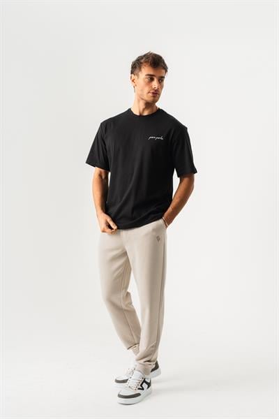 Erkek Örme Kısa Kol Oversize T-Shirt