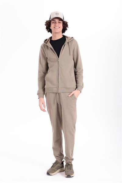 Hooded Regular Fit Zip-Up Cardigan