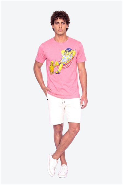 Perla Sport Detaylı Regular Fit Erkek Şort Bermuda