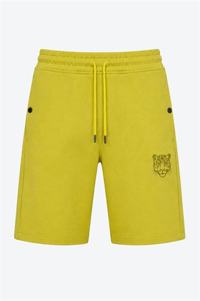 Perla Sport Detaylı Regular Fit Erkek Şort Bermuda