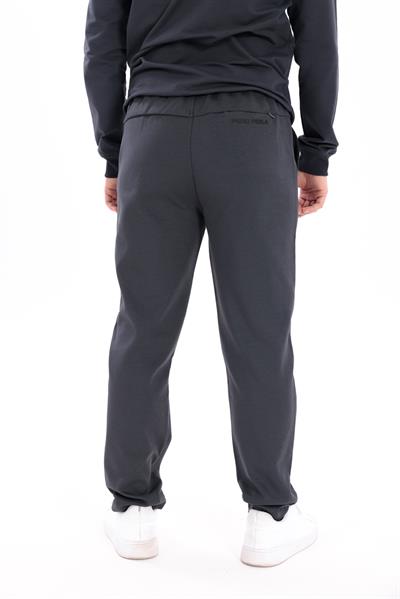 Premium Double-Face Interlock Slim Fit Anthracite Sweatpants
