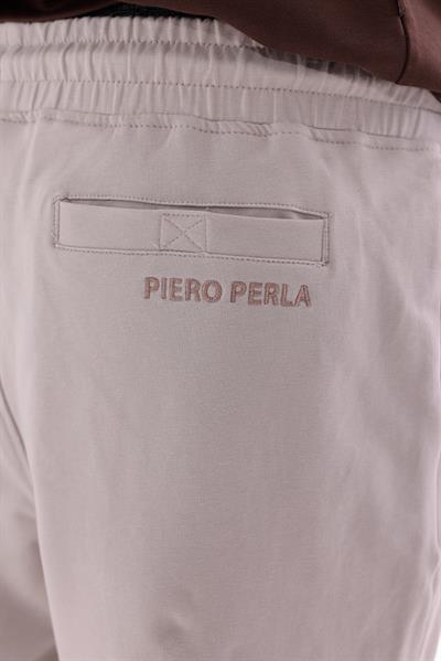 Regular Fit Mens Stone Sweatpants with Special Print & Embroidery Details