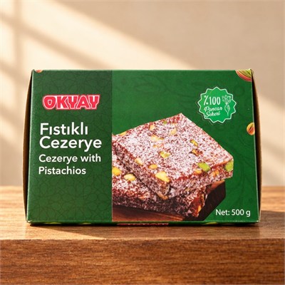 Antep Fıstıklı Cezerye 500 g