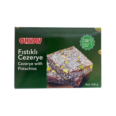 Antep Fıstıklı Cezerye 500 Gr