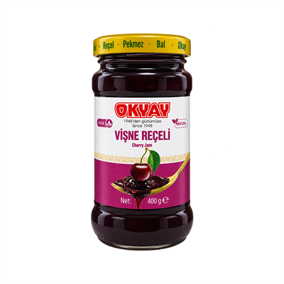 Kavanoz Vişne Reçeli 400 Gr