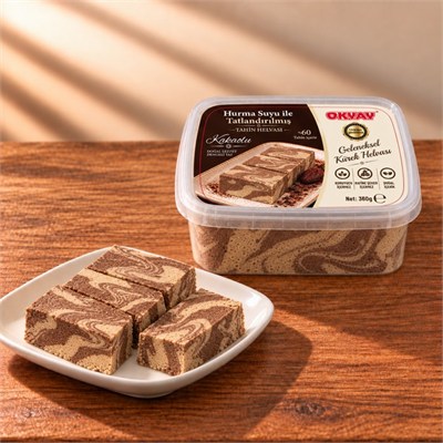 Rafine Şekersiz Kakaolu Helva