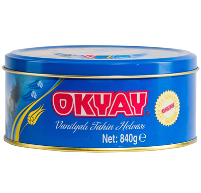 Vanilyalı Teneke Kutu Helva 840 Gr