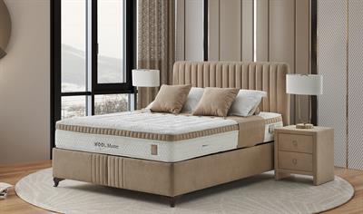   WOOLMASTER DALLAS SET (YATAK+BAZA+BAŞLIK)