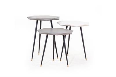 BARCELONA 3LÜ SERVİS SEHPA