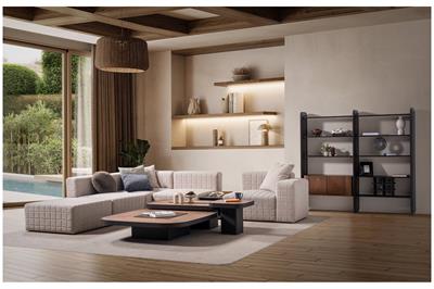 PLATİNUM KARE ORTA SEHPA