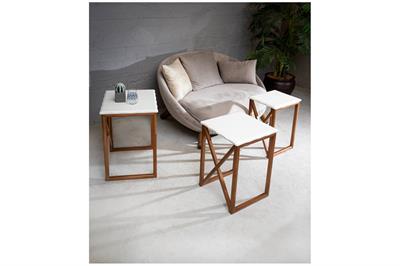 SOLO 3LÜ SERVİS SEHPA